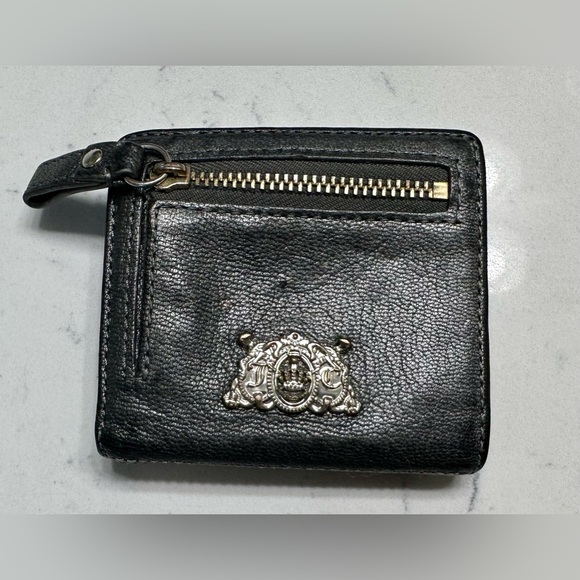 Juicy Couture Handbags - Juicy Couture Grey Studded Wallet